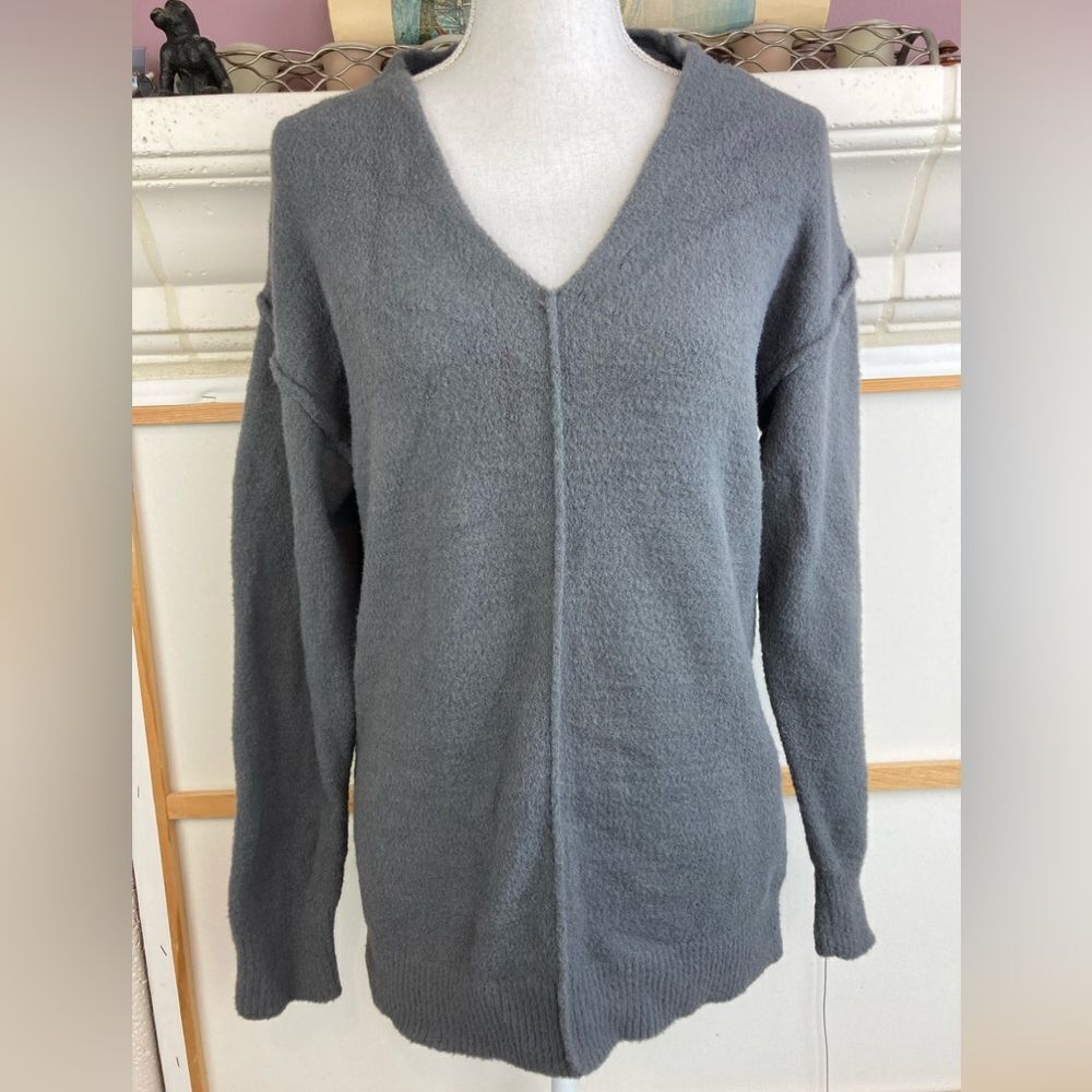 STYLUS soft cozy cuddly V neck sweater tunic  oversized NWOT